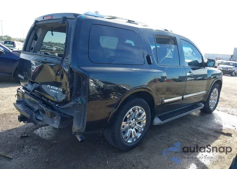 2015 Nissan Armada Platinum from USA, damaged, VIN 5N1BA0NF9FN601076